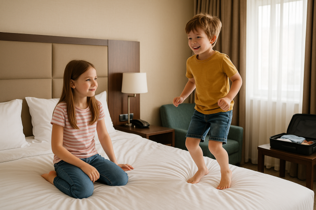 Wyposażenie hotelu dla rodzin z dziećmi