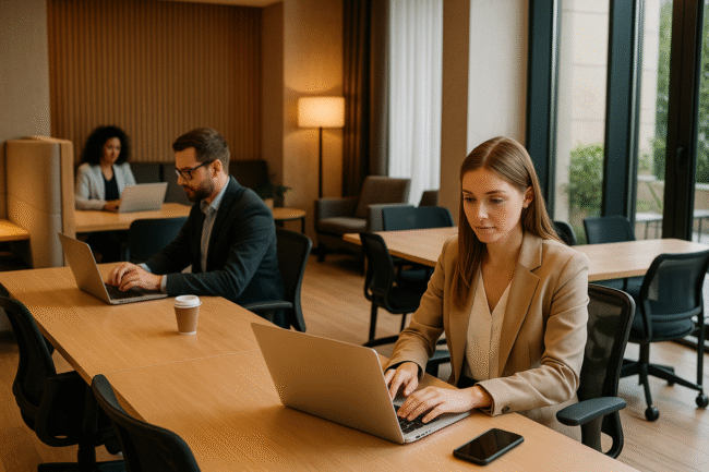 Idealne biuro w hotelu