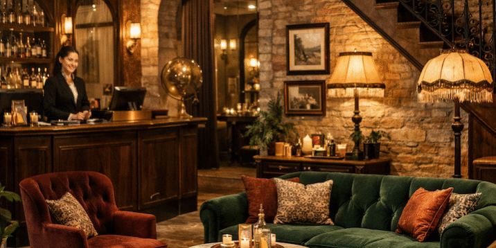 Hotel butikowy z charakterem – jak zaprojektować wnętrze