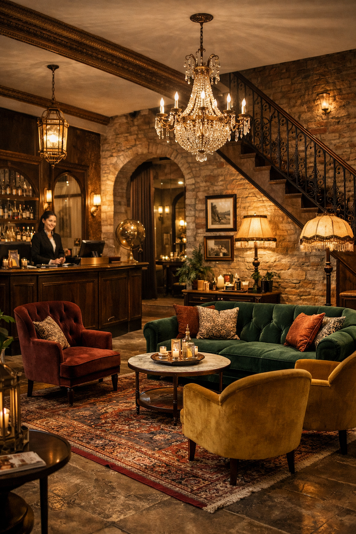 Hotel butikowy z charakterem – jak zaprojektować wnętrze